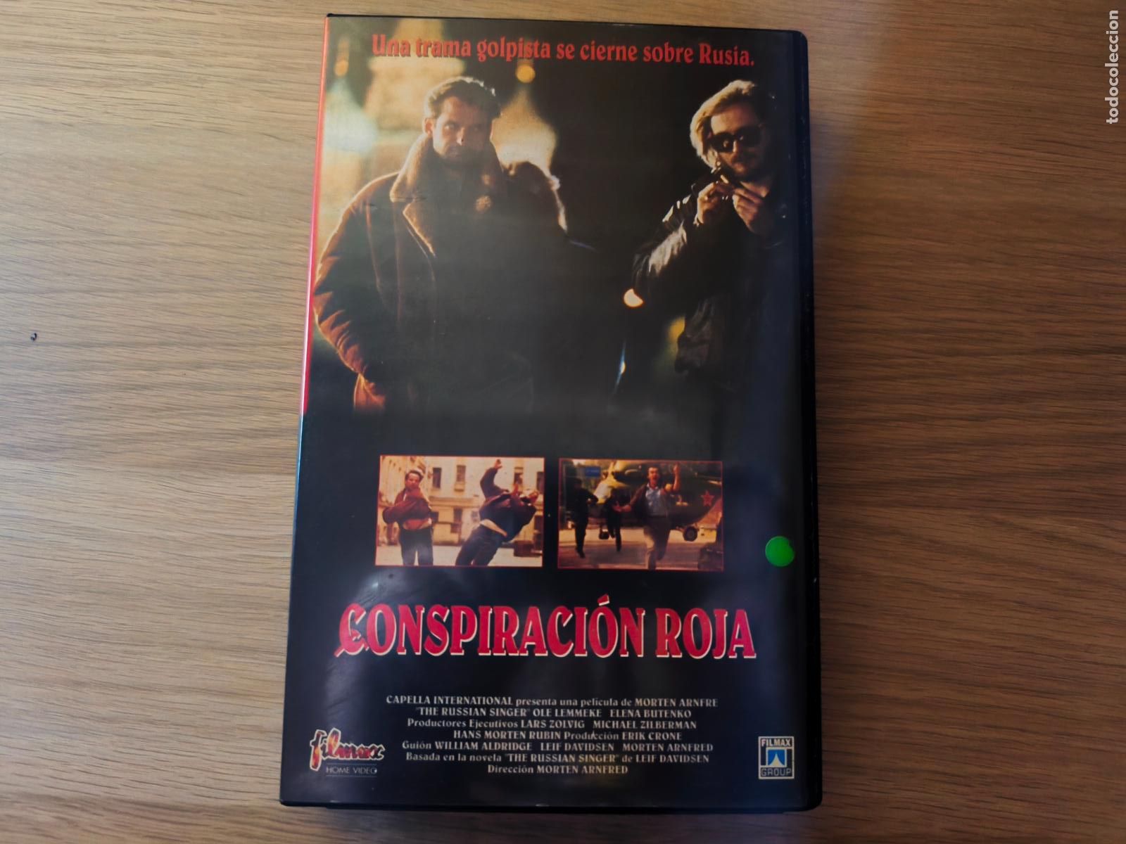 Cine: PELICULA VHS CONSPIRACION ROJA A&Ntilde;O 1993 OLE LEMMEKE ELENA BUTENKO
