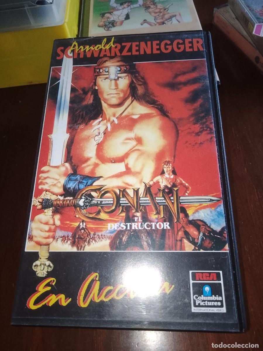 Cine: Conan el destructor vhs