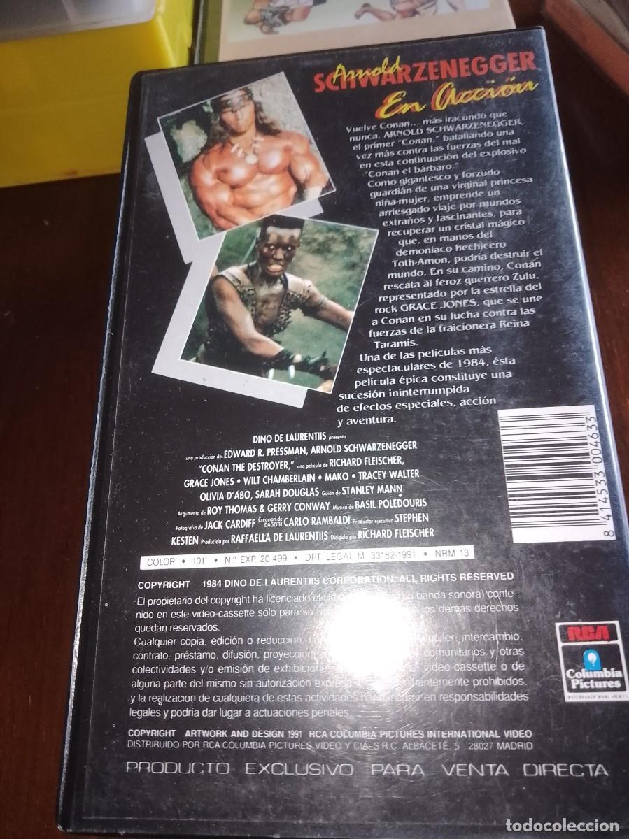 Cine: Conan el destructor vhs - Foto 3