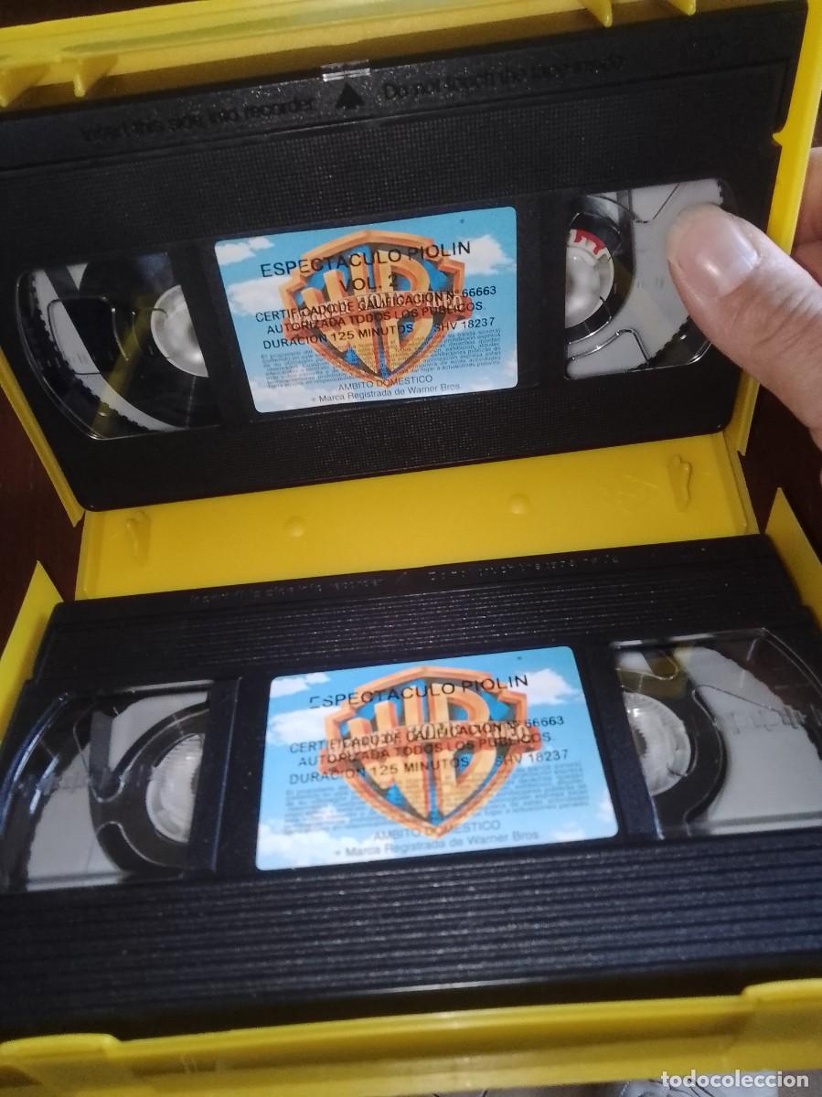 Cine: Espect&aacute;culo de piol&iacute;n doble vhs - Foto 2