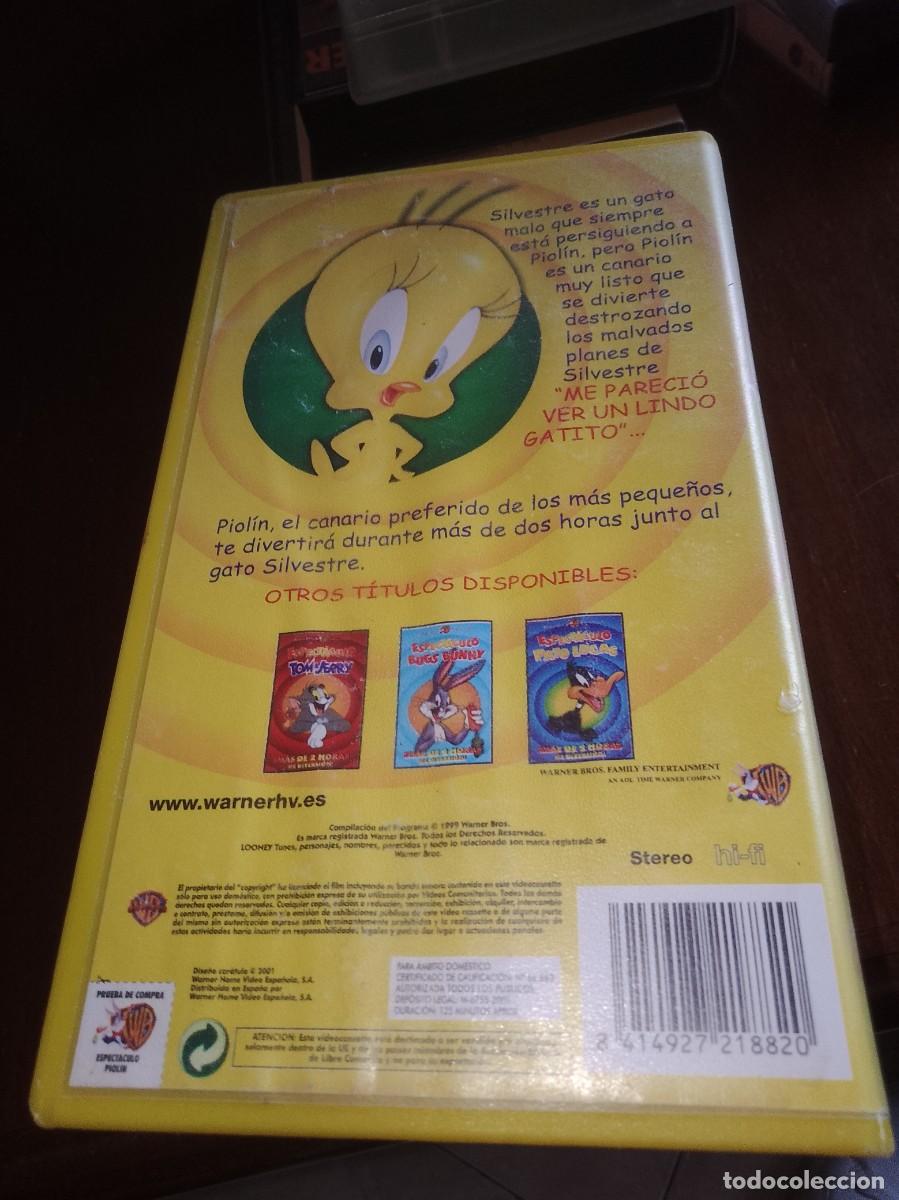 Cine: Espect&aacute;culo de piol&iacute;n doble vhs - Foto 3