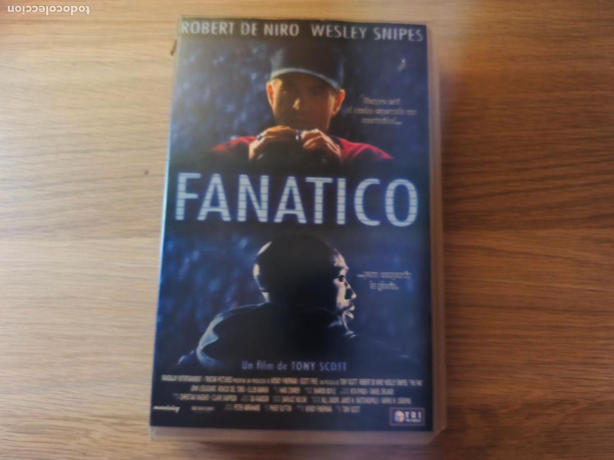 Cine: PELICULA VHS FANATICO ROBERT DE NIRO WESLEY SNIPES A&Ntilde;O 1996