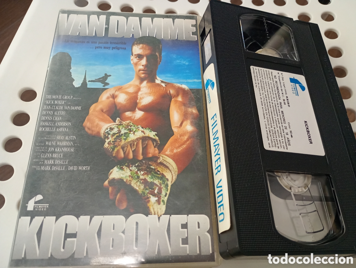 Cine: Kickboxer vhs Jean Claude Van Damme