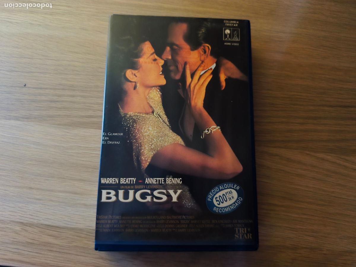 Cine: PELICULA VHS BUGSY WARREN BEATTY A&Ntilde;O 1992