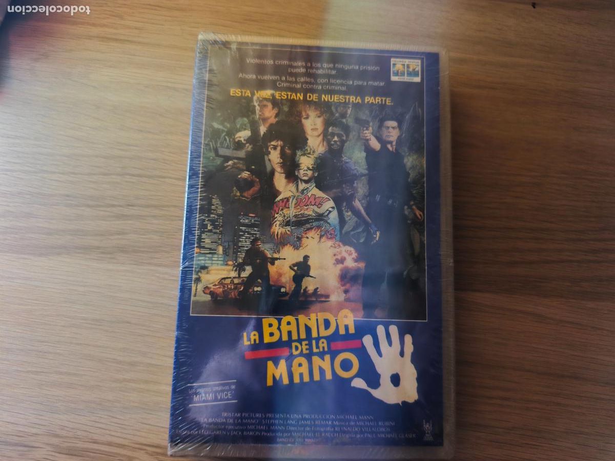 Cine: PELICULA VHS LA BANDA DE LA MANO PAUL MICHAEL A&Ntilde;O 1986 PRECINTADA