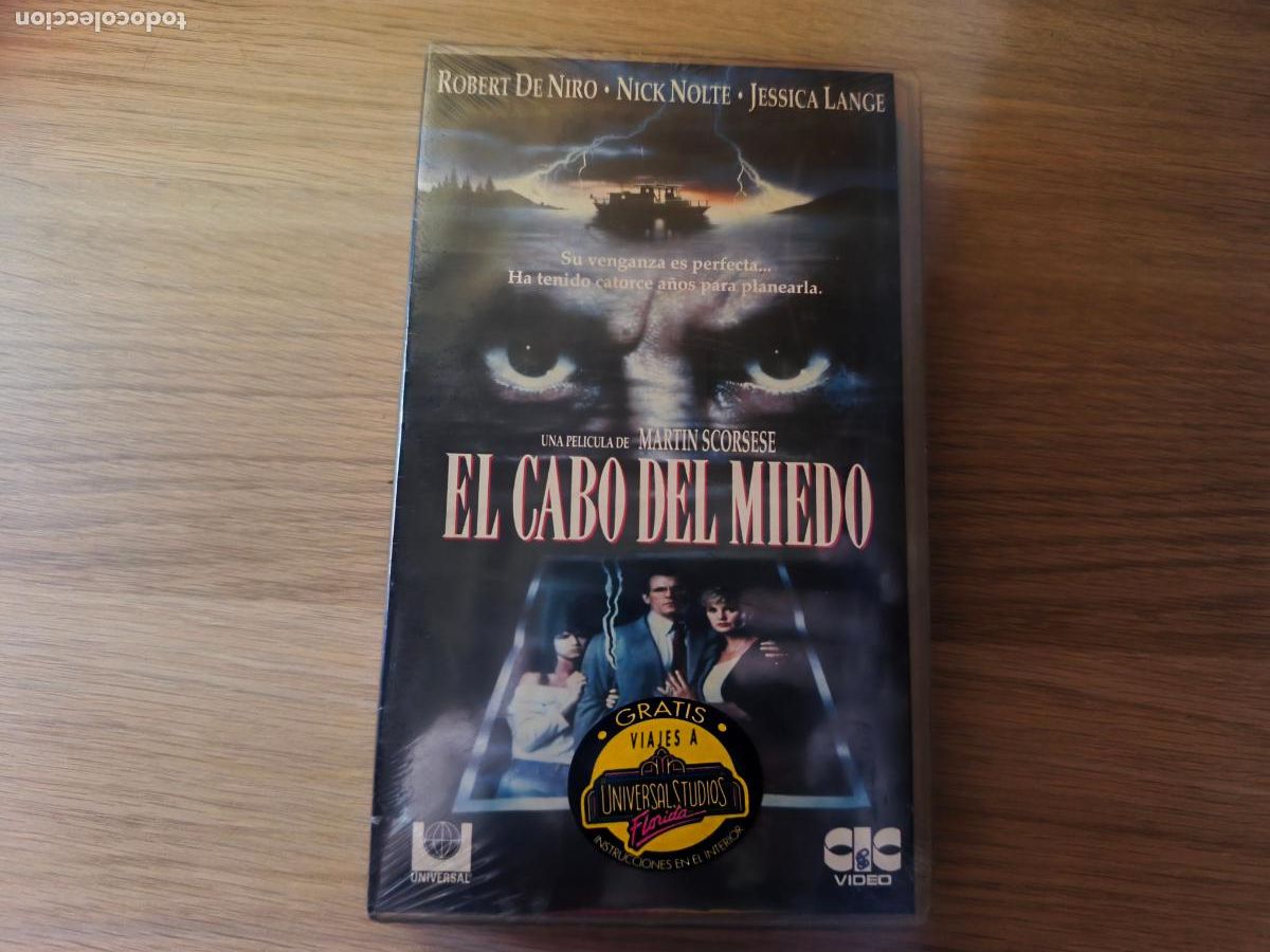 Cine: PELICULA VHS EL CABO DEL MIEDO PRECINTADA A&Ntilde;O 1992