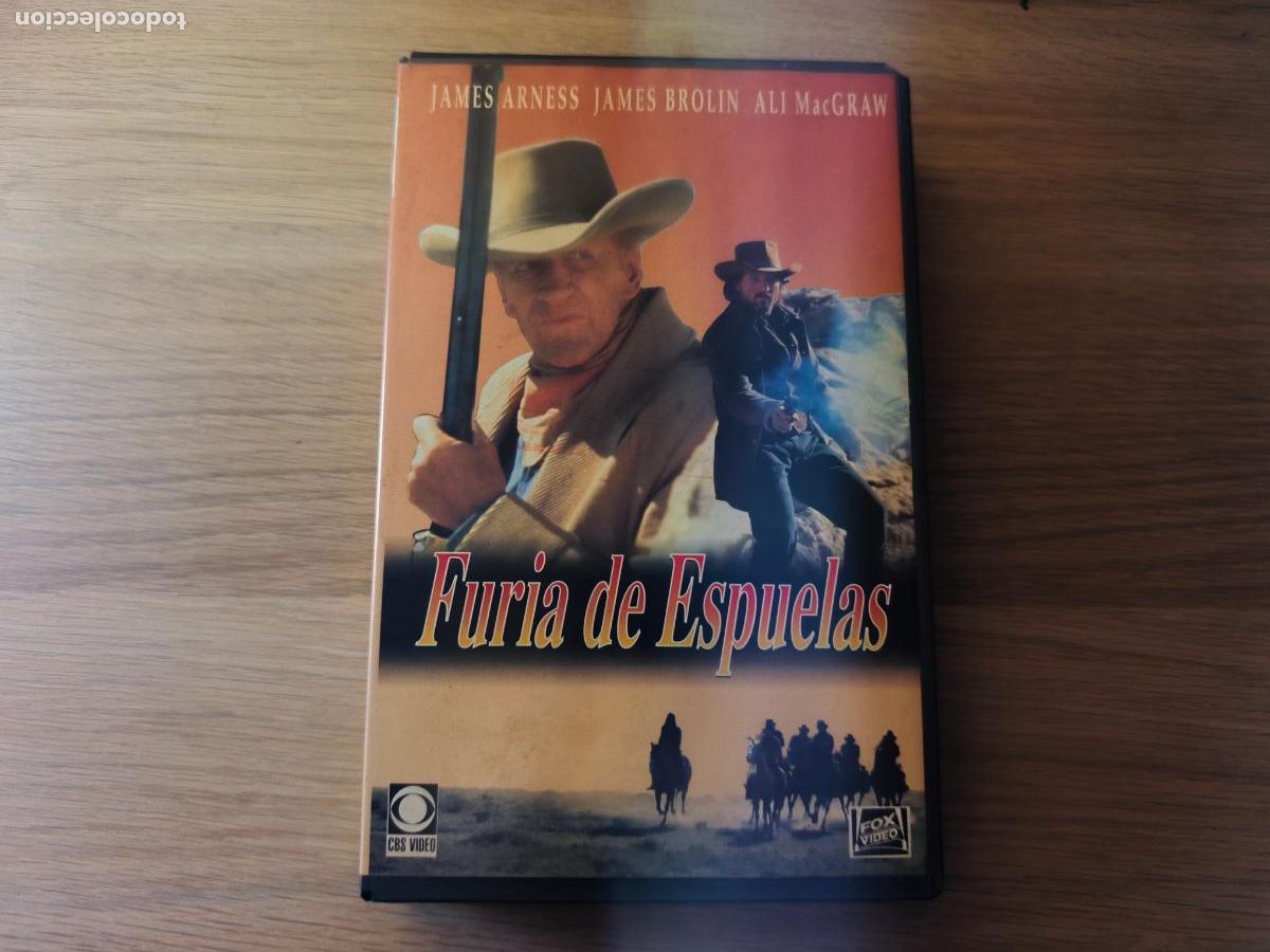 Cine: PELICULA VHS FURIA DE ESPUELAS JERRY JAMESON A&Ntilde;O 19??