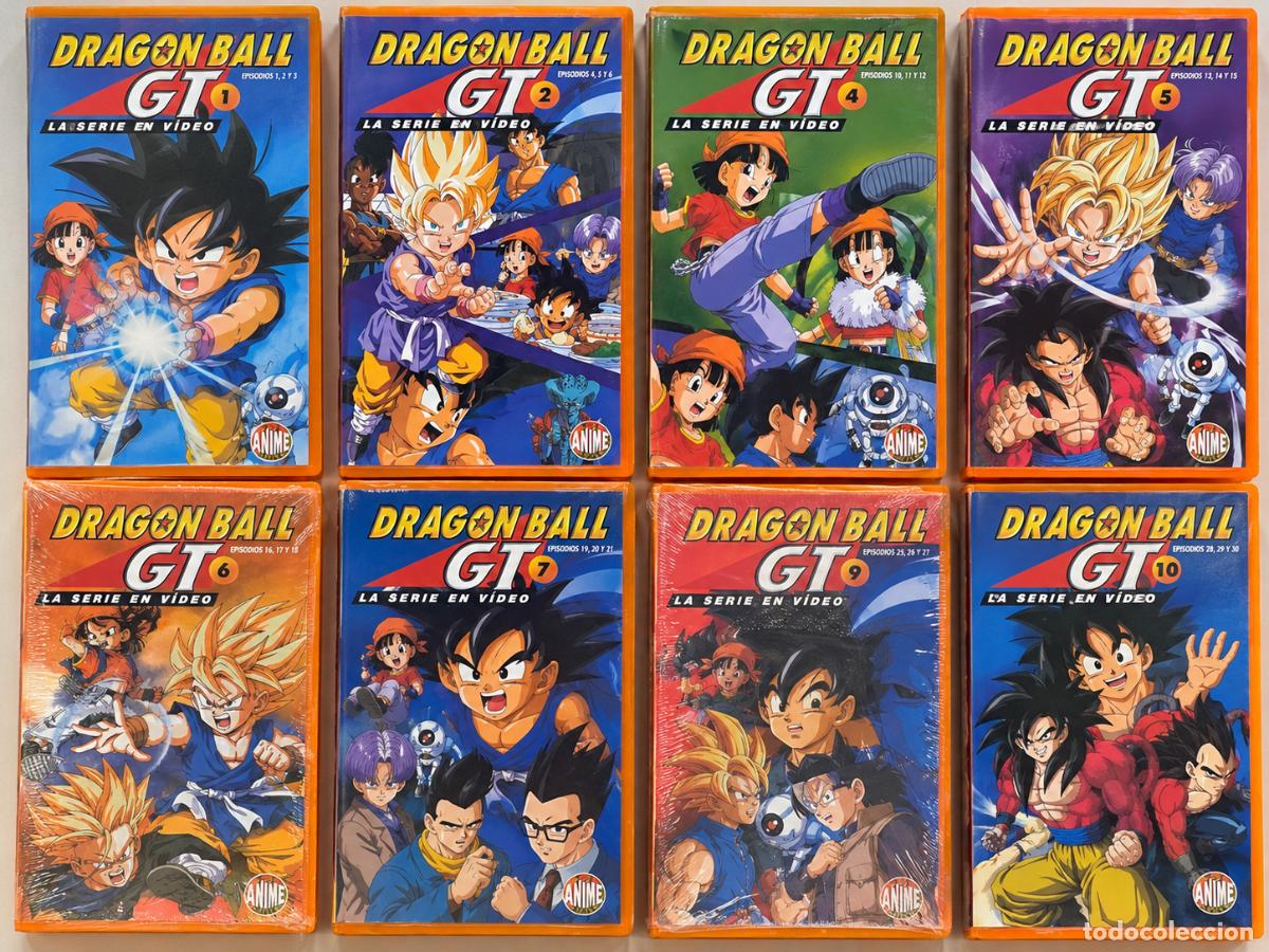 Cine: Pack de 8 VHS de Dragon Ball GT