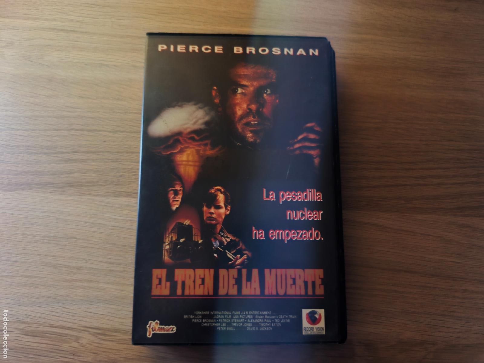 Cine: PELICULA VHS EL TREN DE LA MUERTE PIERCE BROSNAN A&Ntilde;O 1993