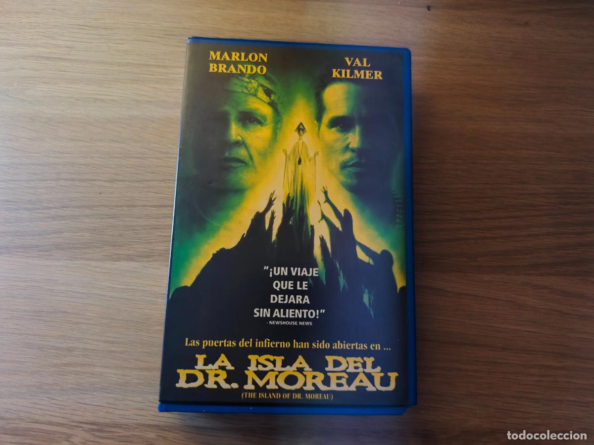 Cine: PELICULA VHS LA ISLA DEL DR MOREAU MARLON BRANDO VAL KILMER A&Ntilde;O 1997