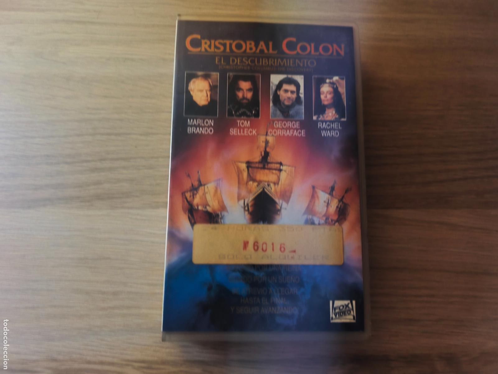 Cine: PELICULA VHS CRISTOBAL COLON EL DESCUBRIMIENTO MARLON BRANDO A&Ntilde;O 1992