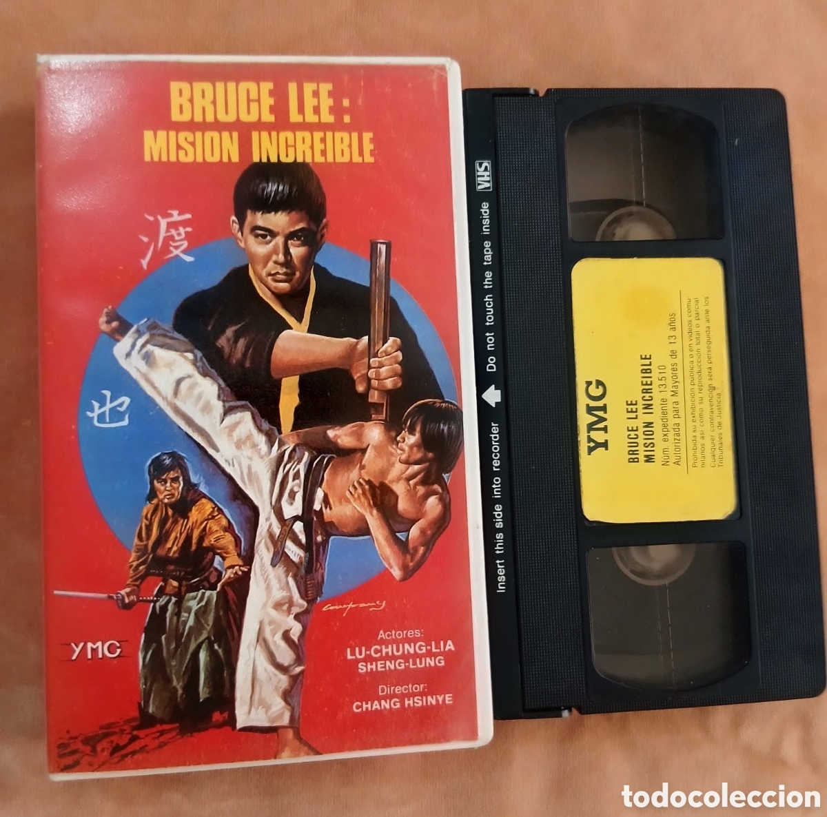 Cine: BRUCE LEE: MISION INCREIBLE - CHANG HSINYE - ARTES MARCIALES - VHS (UNICA EN TC)