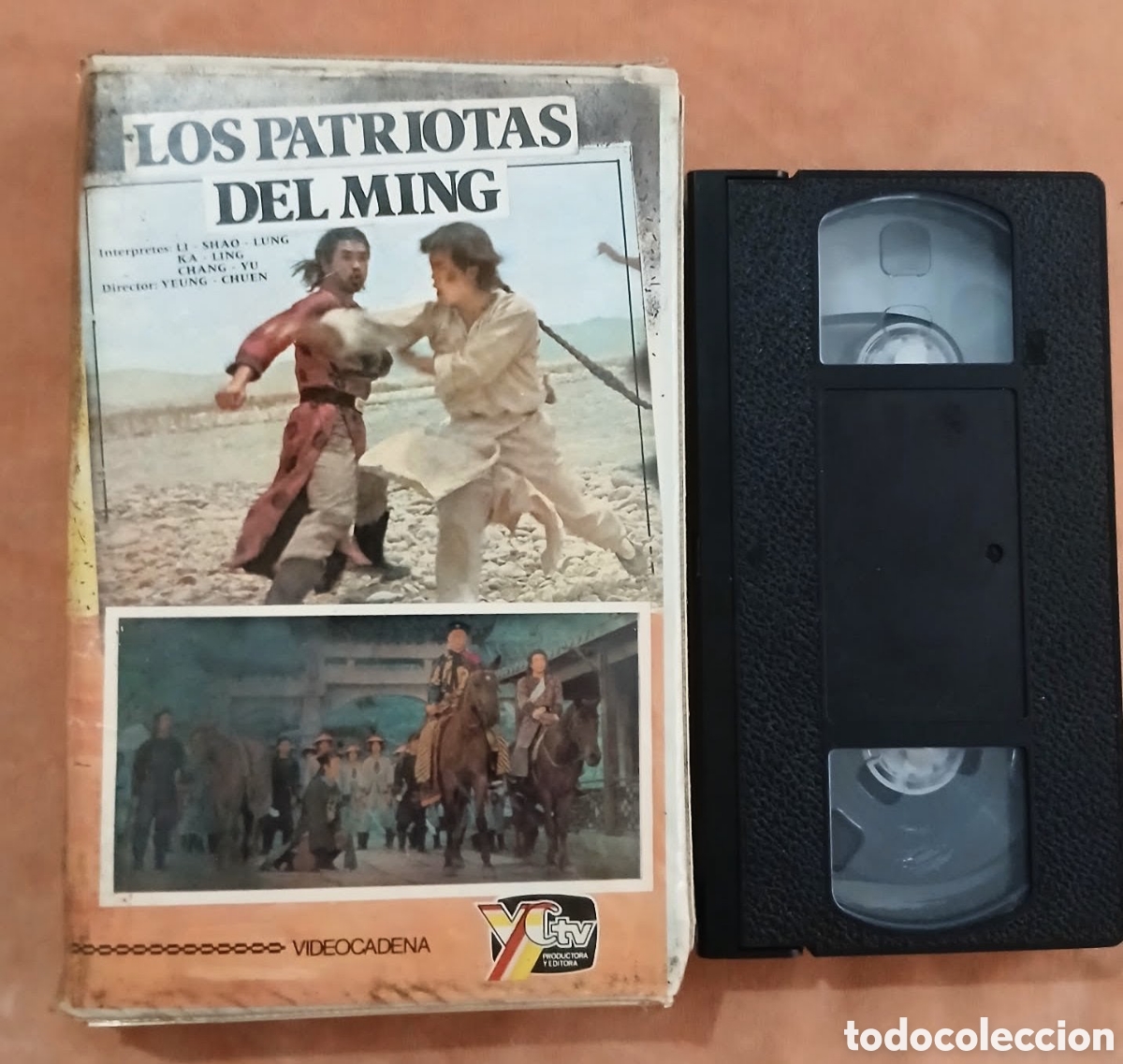 Cine: LOS PATRIOTAS DEL MING - YEUNG-CHUEN - ARTES MARCIALES - VHS