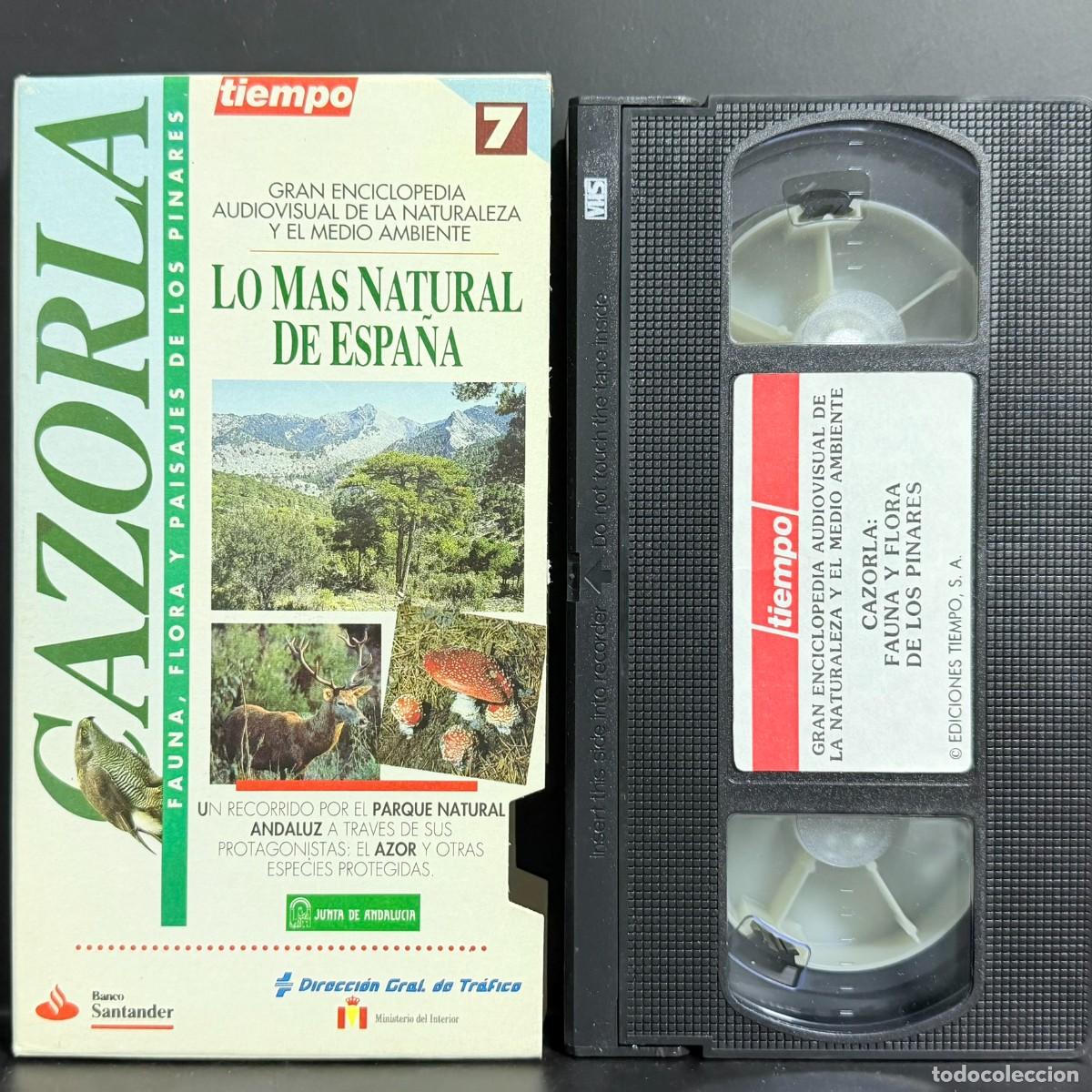 Cine: Lo m&aacute;s natural de Espa&ntilde;a ● Cazorla: Fauna, flora y paisajes de los pinares ● [VHS] 1993