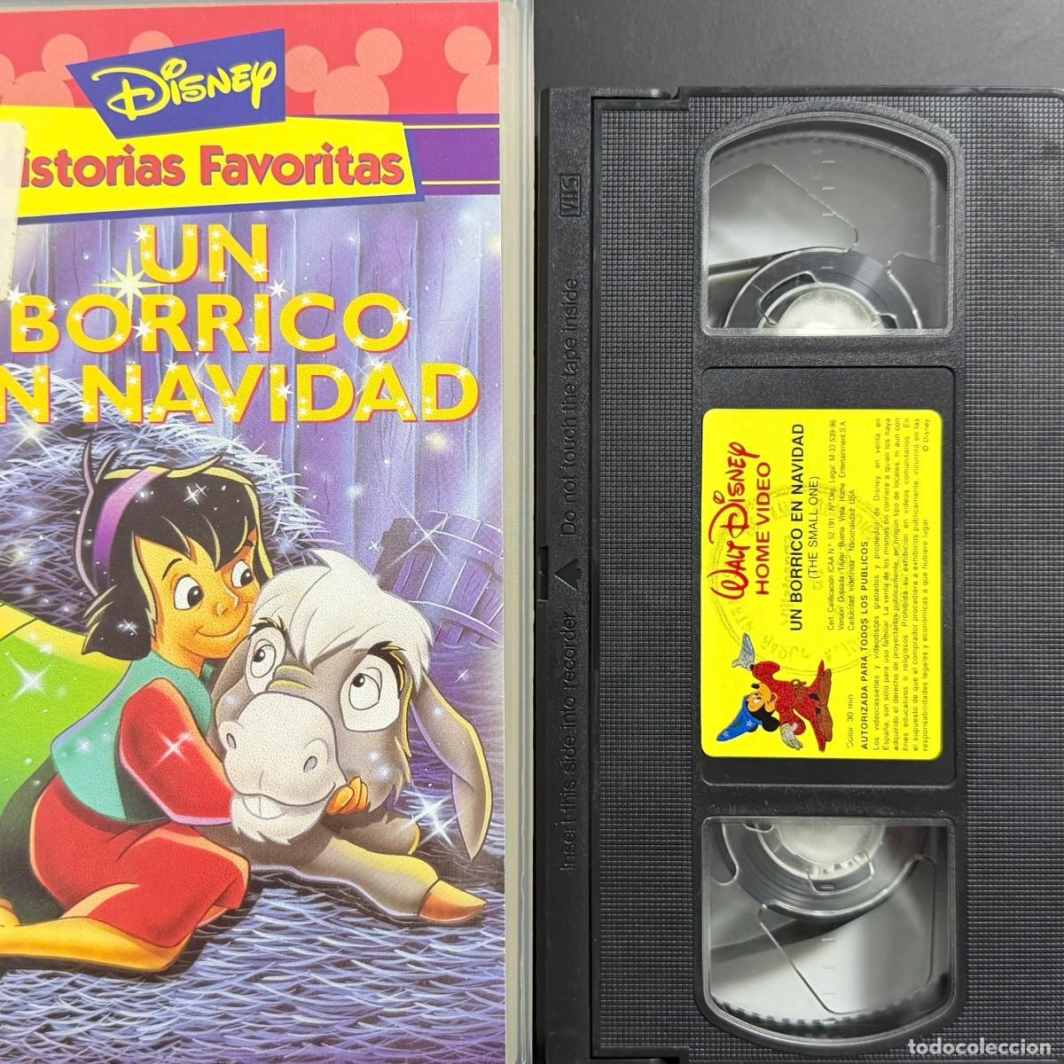 Cine: Walt Disney Productions ● Un borrico en Navidad ● [VHS] 1978