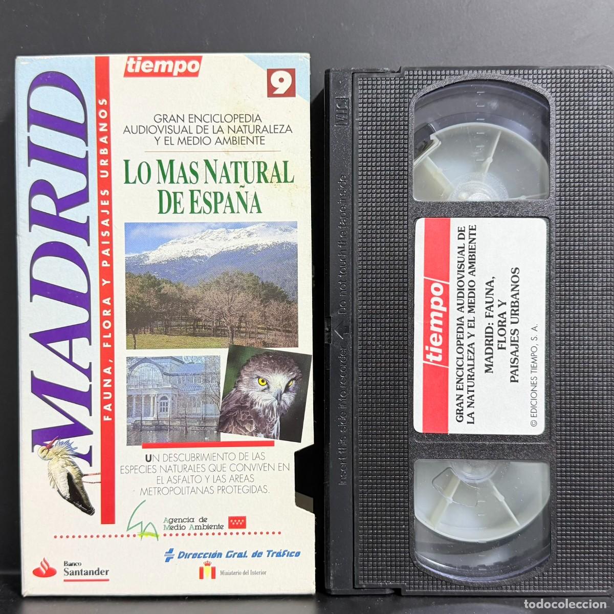 Cine: Lo m&aacute;s natural de Espa&ntilde;a ● Madrid: Fauna, flora y paisajes urbanos ● [VHS] 1993