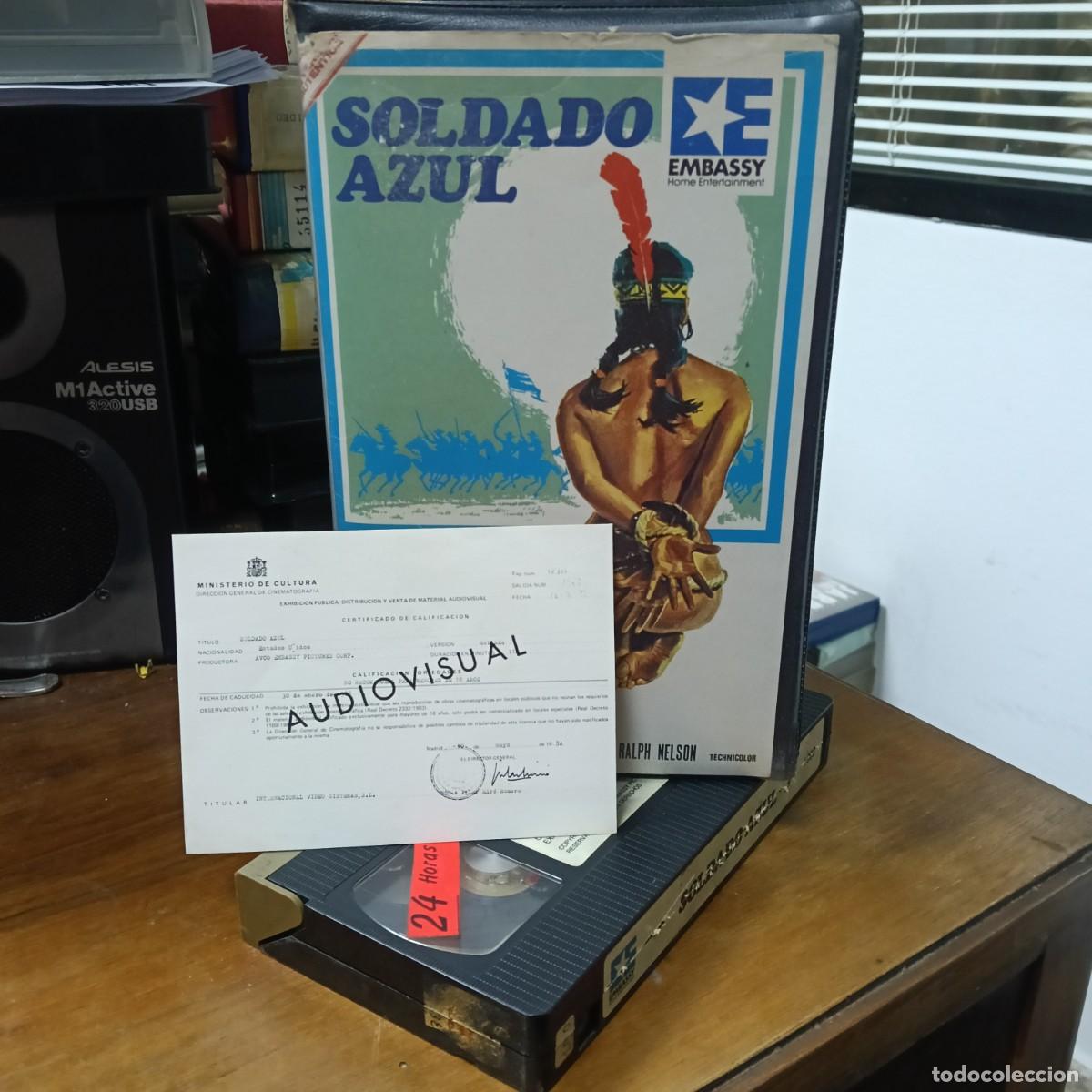 Cine: SOLDADO AZUL - RALPH NELSON - CANDICE BERGEN, DONALD PLEASENCE - IVS