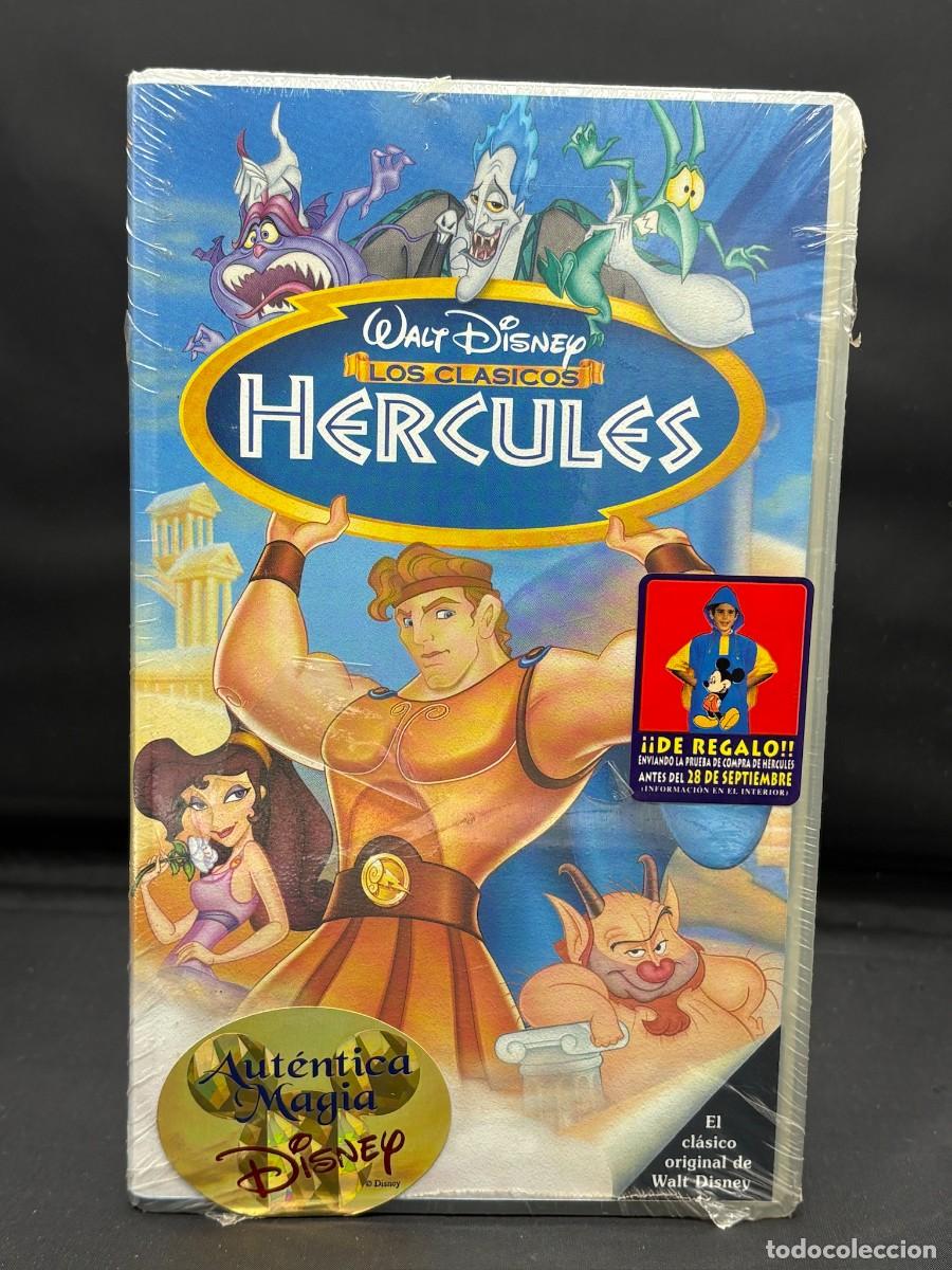 Cine: H&Eacute;RCULES &ndash; WALT DISNEY LOS CL&Aacute;SICOS &ndash; VHS ORIGINAL PRECINTADA