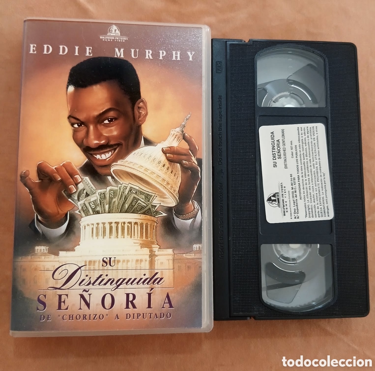 Cine: SU DISTINGUIDA SE&Ntilde;OR&Iacute;A &bull; EDDY MURPHY &bull; VHS