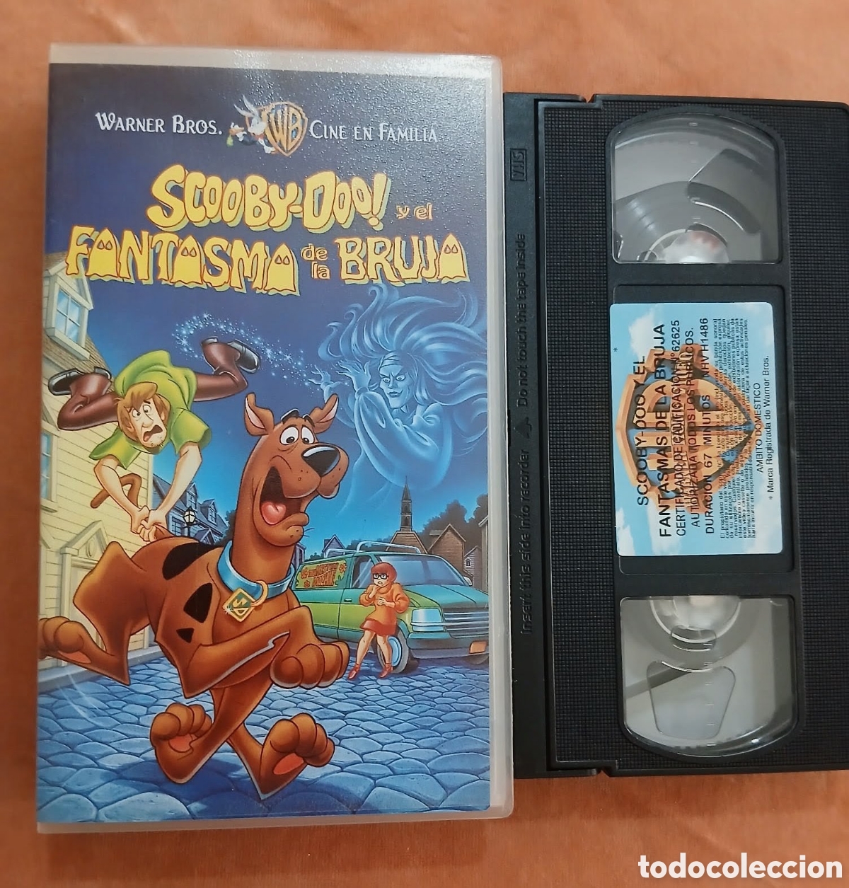 Cine: SCOOBY-DOO Y EL FANTASMA DE LA BRUJA &bull; CINE ANIMACI&Oacute;N &bull; VHS