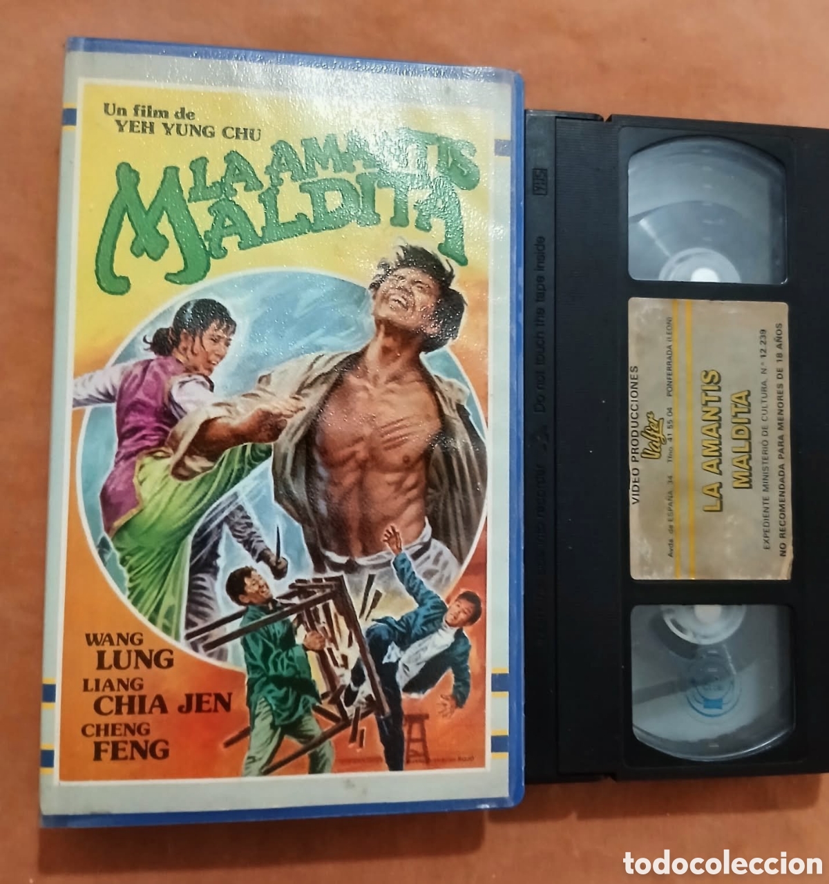 Cine: LA AMANTIS MALDITA &bull; ARTES MARCIALES &bull; VHS &bull; (&Uacute;nica en TC)