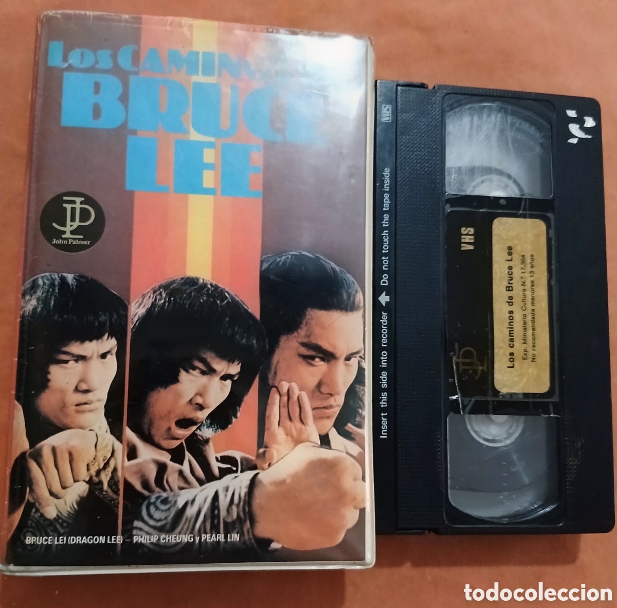 Cine: LOS CAMINOS DE BRUCE LEE &bull; ARTES MARCIALES &bull; VHS