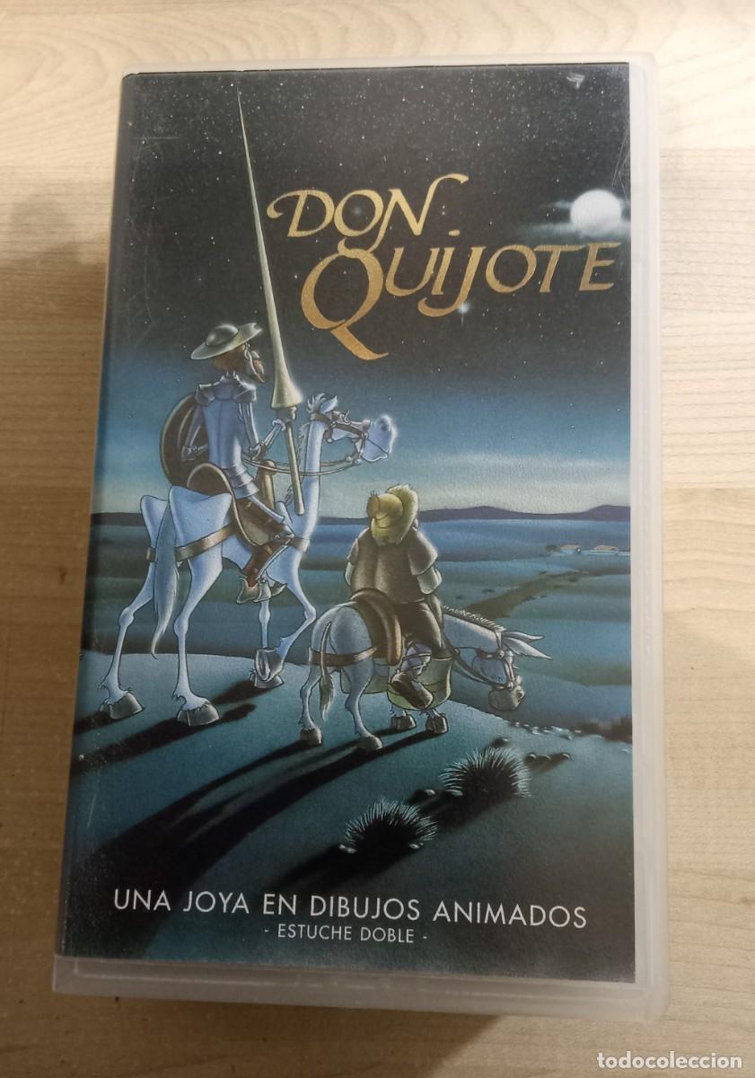 Cine: DON QUIJOTE. una joya en dibujos animados. estuche doble. Romagosa, 1997