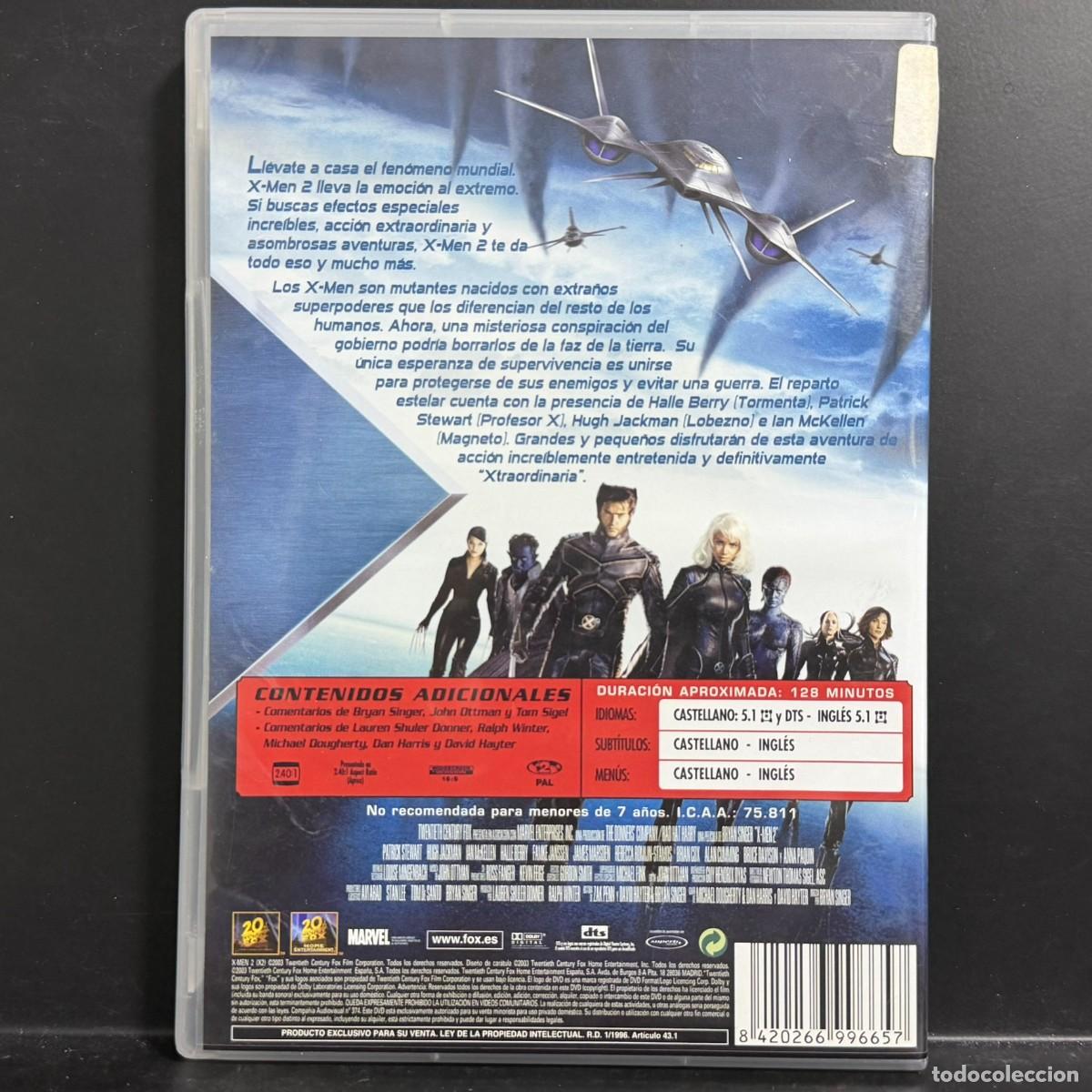 Cine: Bryan Singer ● X-Men 2 ● [DVD] 2003 - Foto 3