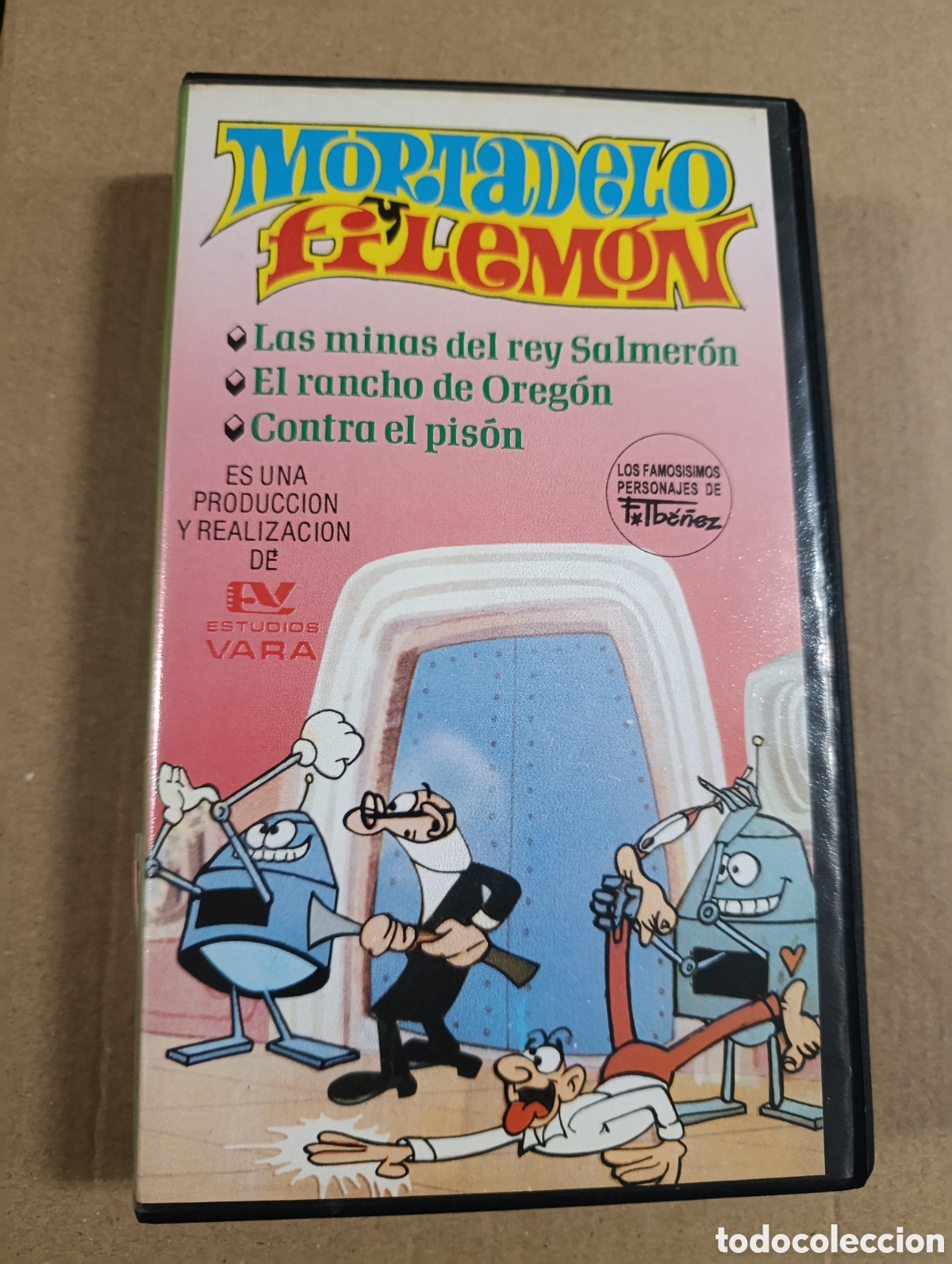 Cine: Mortadelo y Filem&oacute;n (La Minas del Rey Salomon....) VHS.