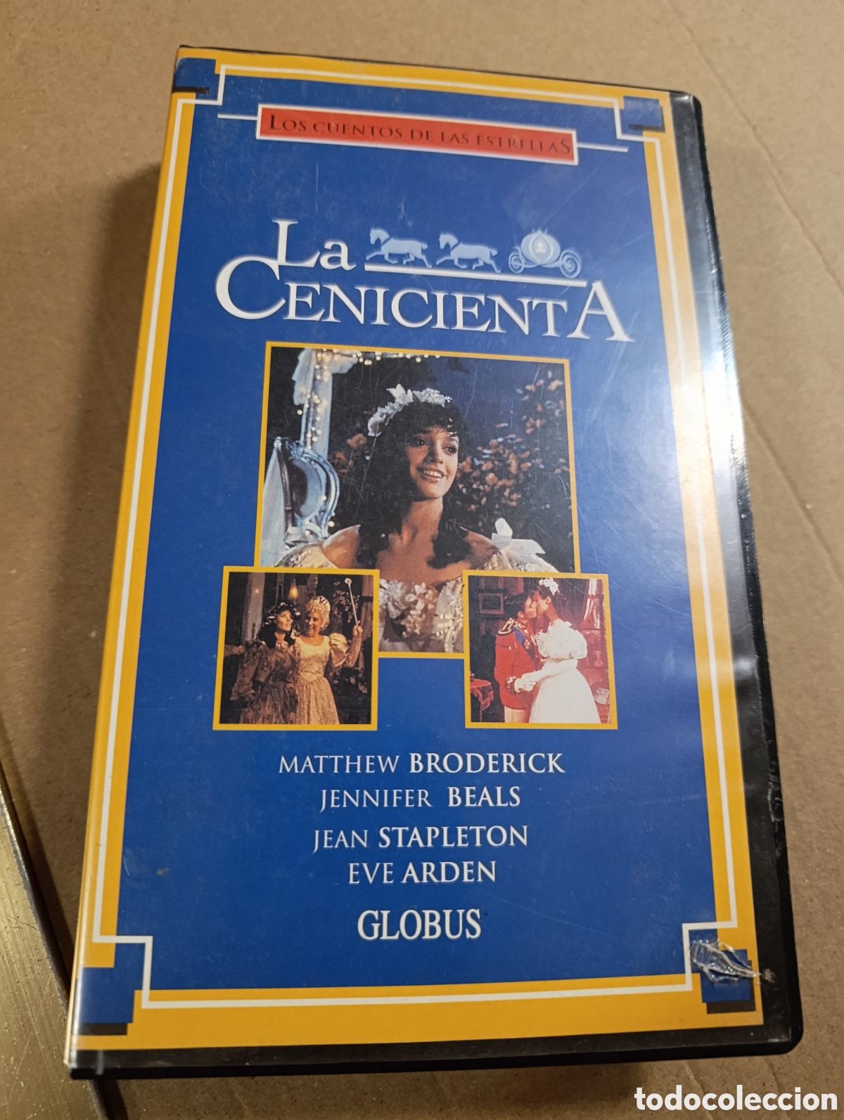 Cine: LA CENICIENTA LOS CUENTOS DE LAS ESTRELLAS. Matthew Broderick. VHS.