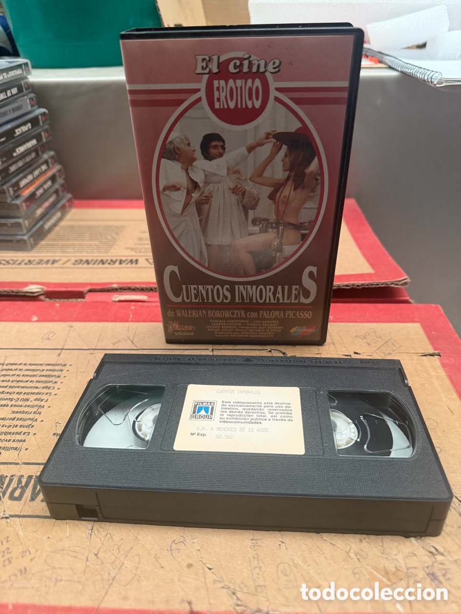 Cine: Vhs cuentos inmorales er&ograve;tica porno