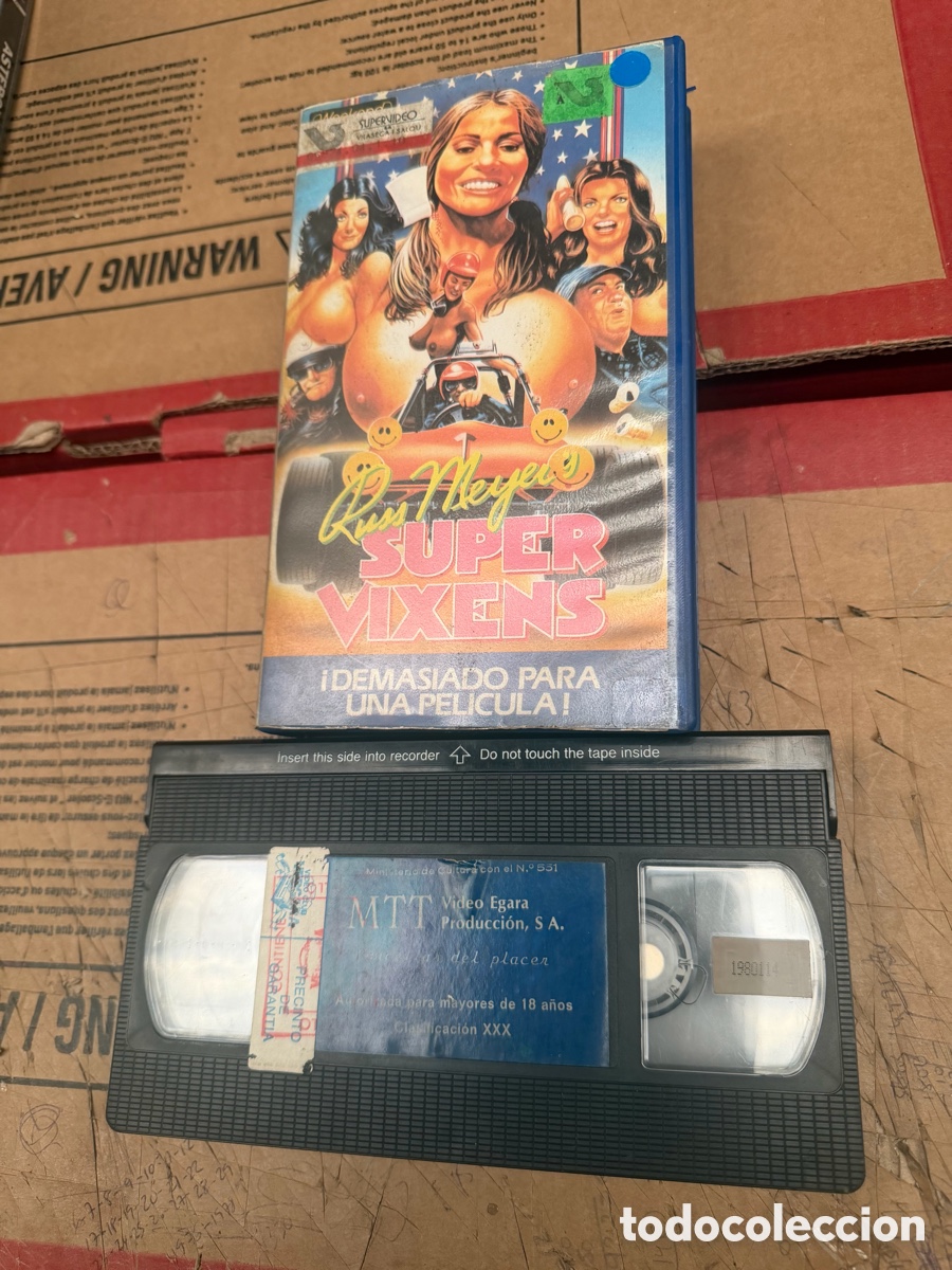 Cine: Vhs super vixens er&ograve;tica porno