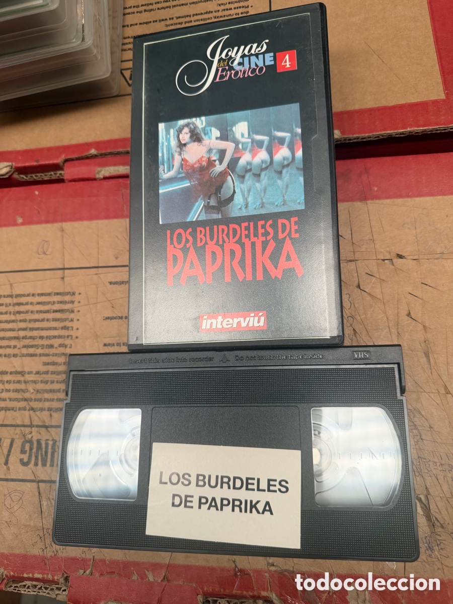 Cine: Vhs los burdeles de paprika er&ograve;tica porno
