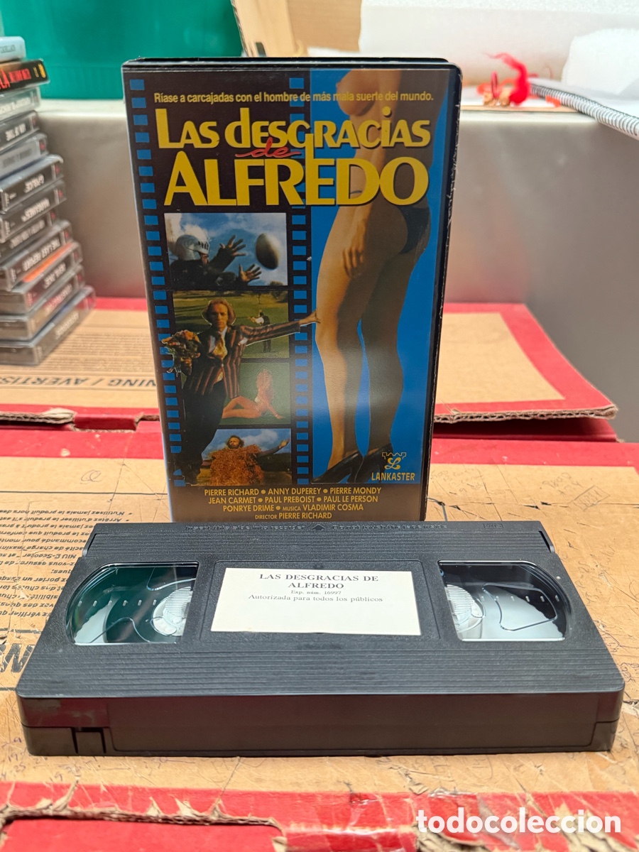 Cine: Vhs las desgracias de Alfredo er&ograve;tica porno