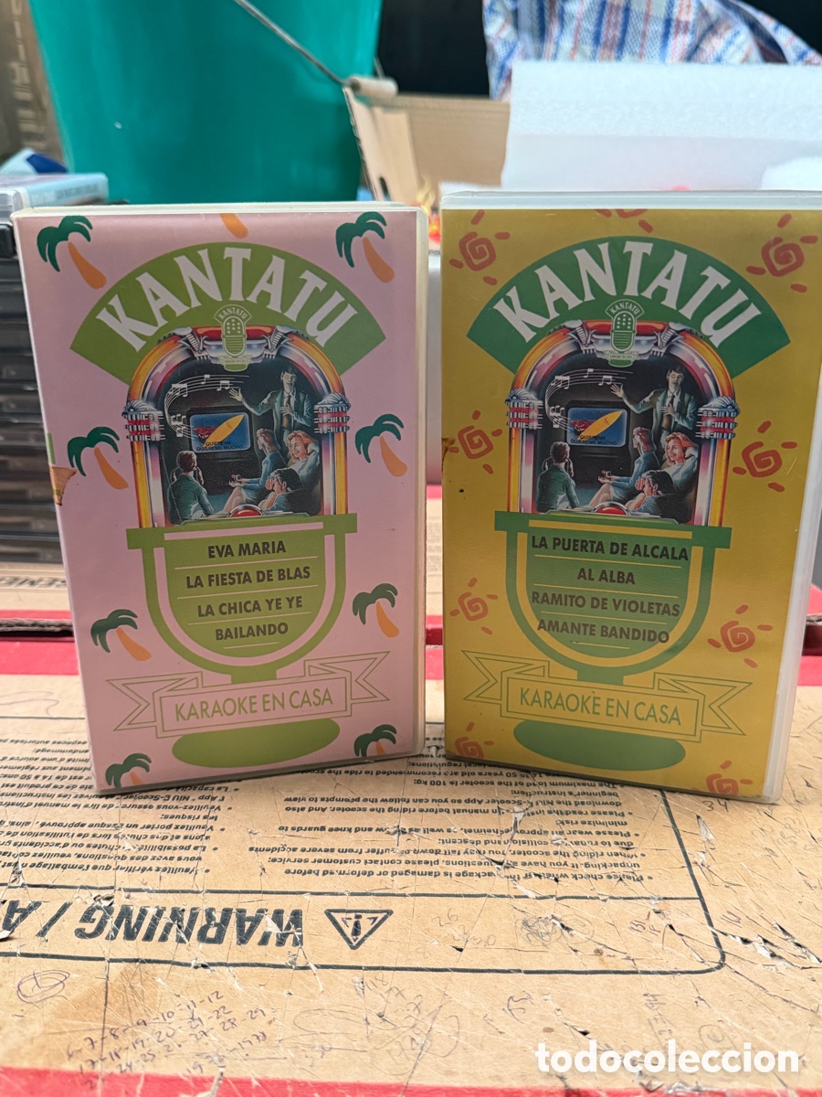 Cine: 2 x Kantatu vhs karaoke vol. 3 y 5