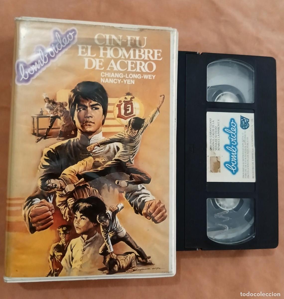 Cine: CIN FU EL HOMBRE DE ACERO - ARTES MARCIALES, KARATE - VHS - (&Uacute;NICA EN TC)