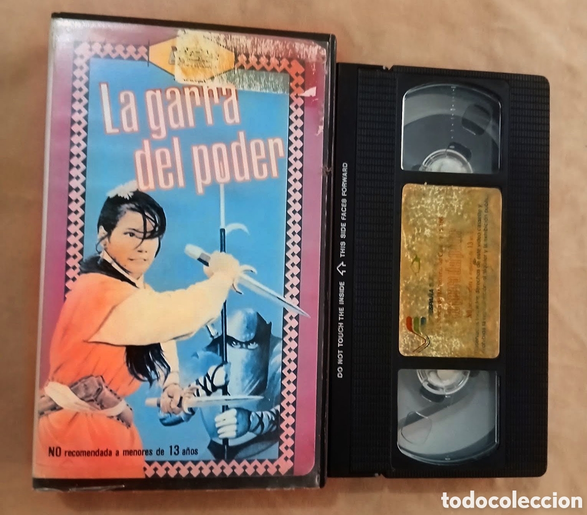 Cine: LA GARRA DEL PODER - ARTES MARCIALES - VHS - Foto 1