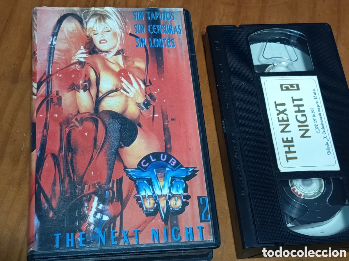 Cine: THE NEXT NIGHT. ROCCO SIFFREDI. VHS