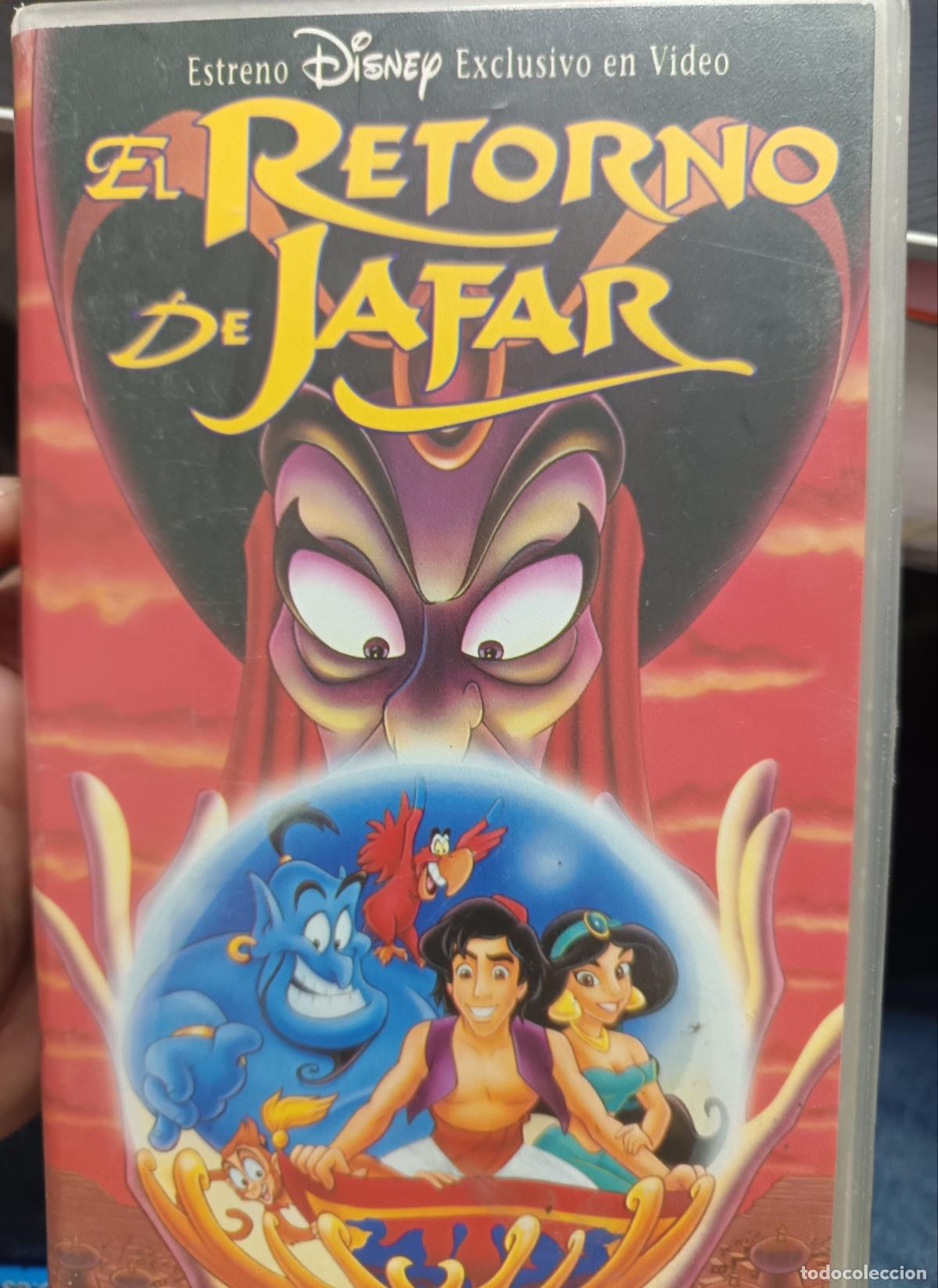Cine: Aladdin EL RETORNO DE JAFAR. VHS Disney