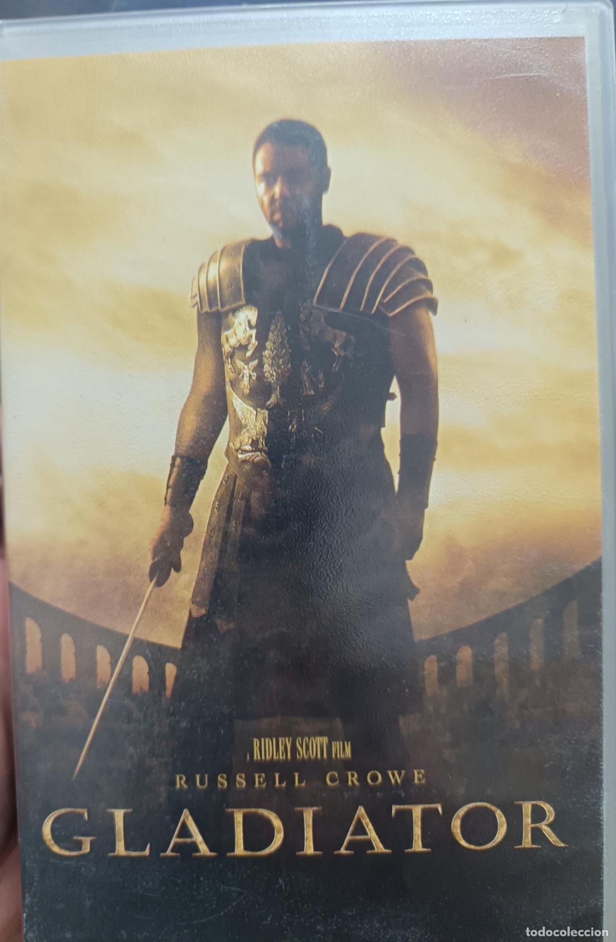 Cine: GLADIATOR de Ridley Scott. VHS
