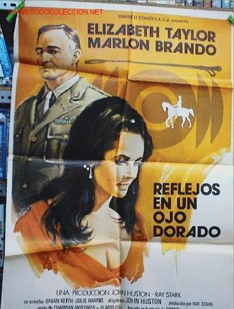 Cine: REFLEJOS EN UN OJO DORADO - Foto 1
