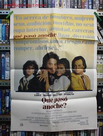 Cine: QUE PASO ANOCHE - Foto 1