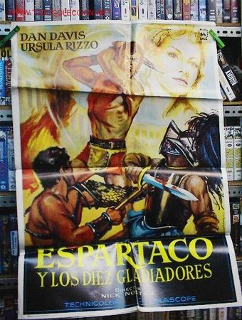Cinema: ESPARTACO Y LOS DIEZ CLADIADORES