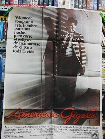Cine: AMERICAN GIGOLO - Foto 1