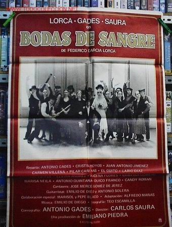 Cine: E1208 BODAS DE SANGRE - Foto 1
