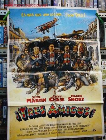 Cine: E1358 TRES AMIGOS POSTER ORIGIMAL