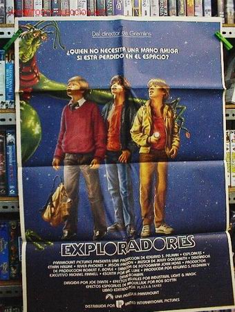 Cine: POSTER ORIGINAL EXPLORADORES - Foto 1