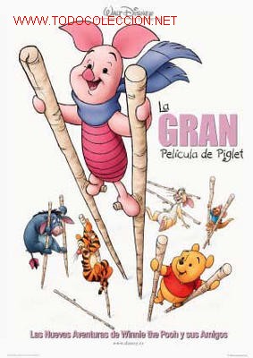 Cin&eacute;ma: EL MONJE Y LA GRAN PELICULA DE PIGLET