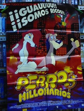 Cine: PERROS MILLONARIOS. DIBUJITOS - Foto 1