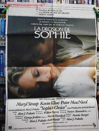 Cine: LA DECISION DE SOPHIE - Foto 1